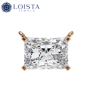 Lab Grown Diamond <b>Pendant</b> 10K 14K 18K <b>Solid</b> <b>Gold</b> CVD HPHT Solitaire <b>Pendant</b> DEF VVS 0.5ct-5ct Lab Diamond IGI Certificate - Product Image 2