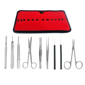 Kit de dissection polyvalent pour étudiants, kit de dissection de grenouille de 9 pièces, kit pour étudiants en biologie - Product Image 3