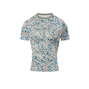 Custom Athletic Rash Guard <b>Compression</b> <b>Shirt</b> UV Protection Moisture Wicking Sublimation Sportswear Wholesale Supplier - Product Image 5