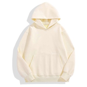 Custom Logo Oversized Hoodie OEM Design Mens Blank Fleece Pullover <b>Sweatshirt</b> Wholesale Embroidered Plain Streetwear Wear - Product Image 2