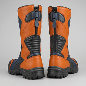 Bottes de moto longues antidérapantes, chaussures de moto renforcées, équipement de protection pour la course, le tourisme et les voyages - Product Image 4