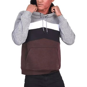 Sudadera con Capucha Sublimada en 3 Colores en Contraste – Sudadera con Paneles Estampados para Hombre, Mujer, Unisex, Estilo Casual, Urbano y Moderno - Product Image 1