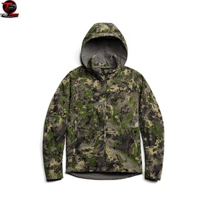 เสื้อแจ็คเก็ตฮู้ดพิมพ์ลายพรางพรีเมียม โพลีเอสเตอร์ สำหรับกิจกรรมกลางแจ้ง กันน้ำ กันลม เหมาะสำหรับการล่าสัตว์ เดินป่า และตั้งแคมป์ - Product Image 3