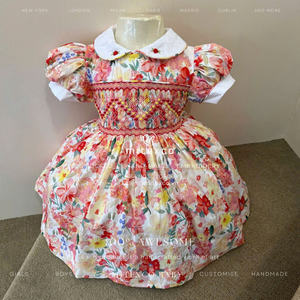 Conjunto de vestido acampanado para niñas, hecho de algodón suave, diseño personalizado, fabricado en Vietnam por MITEXCO, un proveedor de confianza. - Product Image 1