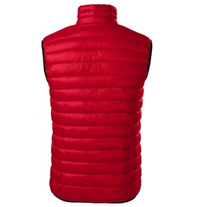 Gilet matelassé sans manches de haute qualité pour l'hiver, 100% polyester, imperméable, coupe-vent, avec décoration en fourrure, tissu tissé - Product Image 4