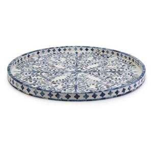 Plateau de service moderne en résine de luxe, résistant au lave-vaisselle, avec poignées, fait main, décoratif, pour cuisine, table à manger, thé et café - Product Image 4