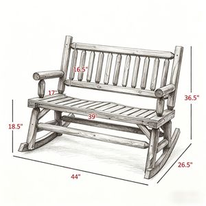 Silla Mecedora Plegable de Metal y Ratán para Jardín, Terrazas, Patios, Restaurantes, Apartamentos, Patios Interiores y Parques - Product Image 4