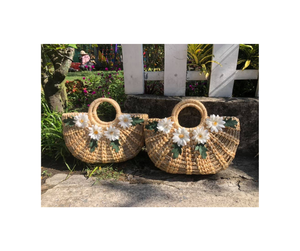 Hot New 2025 Design Water Hyacinth Bag-Bolsos de mujer ecológicos con estilo de 99 Gold Data Vietnam - Product Image 5