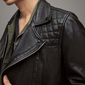 Custom High Quality 100% Real Leather Winter Jacket Windproof Outdoor Men's Leather Jacket - Product Image 4