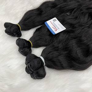 Bundle de Cheveux Humains Noirs Naturels de Luxe Super Soyeux Raides Os Vietnamien Bundles Droits - Product Image 1