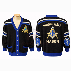 Suéter Masónico para Hombre con Logotipo – Jersey Masónico de Punto Premium, Ropa Casual Cómoda para Invierno, Diseño Personalizado y Marca Privada - Product Image 3