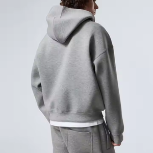 Sweats à capuche oversize pour hommes en molleton de coton 500 g/m² avec graphiques personnalisés, style streetwear, directement de l'usine pour les acheteurs américains - Product Image 3