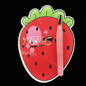 Palette de cils de luxe à design personnalisé en gros, Organisateur de cils en acrylique Pure View de qualité supérieure, Plateau à cils avec poignée en velours - Product Image 2