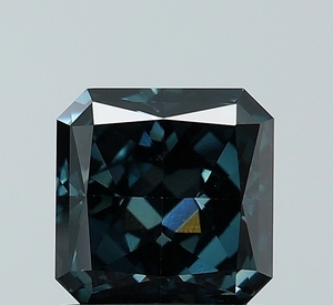 Diamant de laboratoire CVD de 1,21 ct, taille Radiant, bleu vif fantaisie, pureté VS1, en vrac - Product Image 1