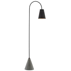 Lampe sur pied en or luxueux avec base en marbre et abat-jour en lin pour une décoration intérieure élégante - Product Image 2