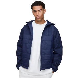 Mens Lightweight <b>Packable</b> Puffer <b>Jacket</b> Manufacturer Customized Water Repellent Quilted Padded Coat for Outdoor Sportswear - Product Image 4