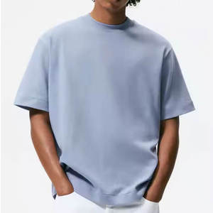 Custom Printed 100% Cotton Heavy Weight Quick Dry Oversized <b>Tshirts</b> for Men-Graphic Screen Printing - Product Image 1