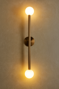 Applique murale Art Déco CH avec abat-jour cylindrique en laiton, 4 lumières, hauteur 15 pouces, fabriquée à la main pour Ramadan et mariage - Product Image 3