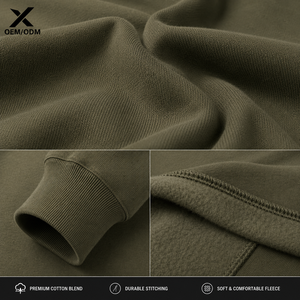 Sudadera Deportiva X Sports City para Hombre, Cuello Alto, Cuello de Tortuga, 100% Algodón, Estilo Casual, Deportivo, Urbano, Otoño - Product Image 5