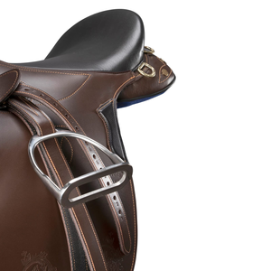 Selle de cheval en cuir australien de qualité supérieure, modèle Western, avec arceau en fibre, marron, pour les aventures en randonnée et le travail à la ferme - Product Image 3