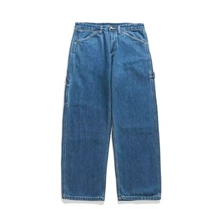 Wholesale Plus Size 100% High Quality Sexy Solid Breathable Wide Leg High Waist Women Denim Casual <b>Jeans</b> Pants - Product Image 6