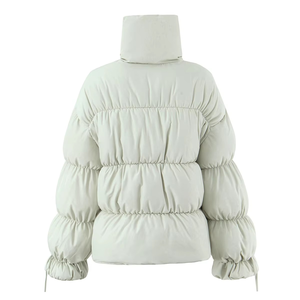 เสื้อแจ็คเก็ตพัฟเฟอร์คุณภาพสูงแบบสั่งทำพิเศษสำหรับผู้ชาย วัยรุ่น และเด็ก  ออกแบบสีและโลโก้ได้ตามต้องการ ป้องกันรอยยับ - Product Image 6