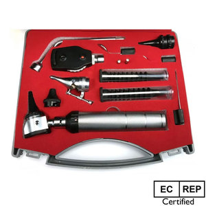Ensemble d'instruments médicaux ORL professionnels de qualité supérieure, manuel, 410 pièces, acier inoxydable japonais, réutilisable, certifié CE, classe I, ISO13485 SIGAL - Product Image 6