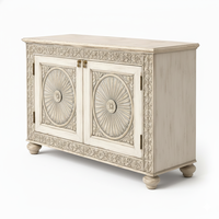 Buffet de luxe moderne en bois massif de qualité supérieure, style ethnique, pour salle à manger et bar à domicile – Quantité en gros disponible