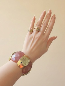Elegant Designer Resin <b>Bracelet</b> with Distinctive Artistic Beauty Fashion Jewelry for Boutique Retail Displays - Product Image 3