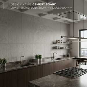 Cement Board Flexible Tiles <b>Wall</b> Panel Slate Curve Tile MCM Matte Ceramic <b>Wall</b> Tiles Solid Texture Interior and Exterior use - Product Image 3