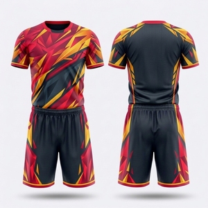Uniforme de Fútbol Unisex Personalizado, 100% Poliéster, Transpirable, de Secado Rápido y Elástico en Cuatro Direcciones - Product Image 1