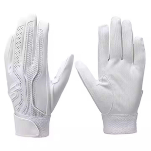 Gants de frappe de baseball en cuir personnalisés, design OEM, durables, légers, avec logo, couleurs et tailles sur mesure - Product Image 4