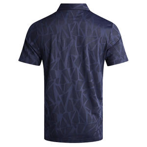 Polo deportivo estampado para hombre con tecnología de sublimación y tela con control de humedad, diseñado para un estilo de vida activo y en oferta. - Product Image 2