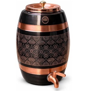 Copper <b>Water</b> Storage Dispenser <b>5L</b> with Faucet Beverage Dispenser Copper Drink Container for Catering Hotel Wholesale - Product Image 2