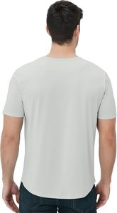เสื้อยืดคอกลมผู้ชาย แขนสั้น ผ้าฝ้าย 100% น้ำหนัก 200 กรัม ไม่เป็นขุย ใส่สบาย เหมาะสำหรับสไตล์ลำลองและไลฟ์สไตล์แอคทีฟ - Product Image 4
