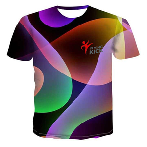 Fabrication de t-shirts unisexes vierges pour sublimation, 100% polyester, t-shirts unis grandes tailles, prix bas, meilleure qualité - Product Image 1