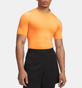 เสื้อยืด SolarFlex Compression สีส้ม เสื้อพัลส์เพอร์ฟอร์แมนซ์ BlazeCore เสื้อกีฬา InfernoFit Compression Wear TitanMotion เสื้อยืดออกกำลังกาย R - Product Image 1