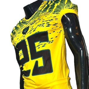 2025 personalizado fútbol americano Jersey pantalón transpirable aparejos sarga bordado corto de talla grande fábrica Pakistán fotos reales video - Product Image 1