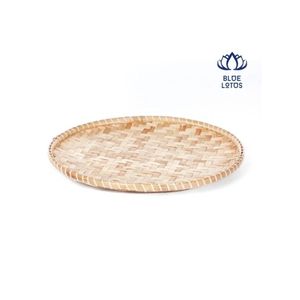 EN TENDENCIA: Bandeja de Bambú con Acabado Liso, Material Duradero, Ideal para Servir Bebidas y Exhibir Productos, Mejora la Apariencia - Product Image 1