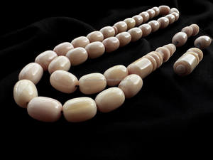 Cuerno de búfalo Tasbih 33 Cuerno Masbaha 7MM Cuentas de oración Cuerno Rosario Cuerno de búfalo Subha Cuentas de oración musulmana Regalo de Eid por FWE - Product Image 2