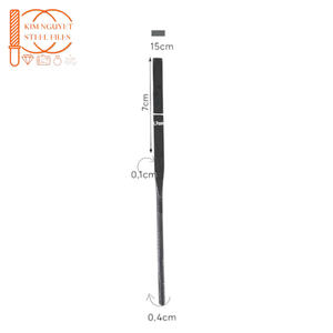 150mm BN Steel DIY <b>Tool</b> Set Small <b>Square</b> Handle Industrial Grade Straight Needle Files for Jewelry Making Wood/Stone Crafting - Product Image 1