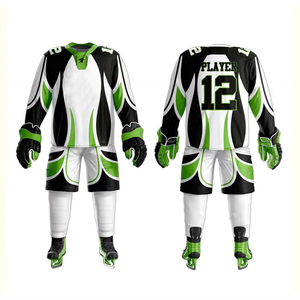 Veste de sport pour l'échauffement de hockey sur glace, vêtements de sport professionnels, collection de vêtements d'hiver pour le hockey sur glace et équipement d'équipe - Product Image 1