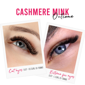 ขนตาปลอม Charmlash แบบขายส่ง ถาดขนตาแคชเมียร์ ทรง C ขนตาต่อแบบเส้นต่อเส้น ถาดขนตาแบบกำหนดเองได้ บรรจุภัณฑ์แบบธรรมชาติ - Product Image 5