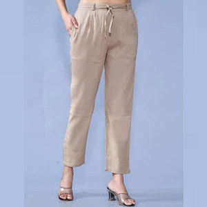 Wholesales Design Your Own Cheap Female Streetwear <b>Women's</b> Luxury <b>Trousers</b> Solid <b>Fleece</b> <b>Trousers</b> - Product Image 4
