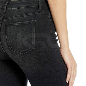 Stylish Slim Fit Winter Women <b>Jeans</b> Pants with Modern Cut <b>Soft</b> 100% Cotton Fabric Breathable & Eco-Friendly for Casual Outfits - Product Image 6