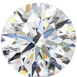 Diamante redondo cultivado en laboratorio no certificado 0.50 ct G/VS2 CVD - Product Image 1