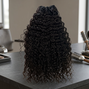 Extensiones de Cabello Humano Natural Negro Virgen con Doble Trama y Ondas Corporales, Cabello Crudo con Cutícula Alineada, Venta al por Mayor para Proveedores - Product Image 4