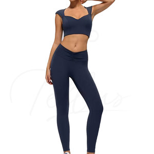 Best Selling Wholesale Women Yoga Set Latest Design Women Yoga Set Sustainable Women Yoga Set - Product Image 1