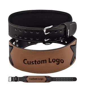 Cinturón de Levantamiento de Pesas de Alta Calidad al por Mayor con Logotipo Personalizado, de Goma Natural y PVC Antideslizante, Unisex, para Entrenamiento en Gimnasio - Product Image 2