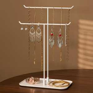 Bases Redondas Doradas de Lujo para Joyería, Soporte para Collares, Pulseras, Pendientes y Relojes, Accesorios de Decoración de Mesa para Mujer - Product Image 5
